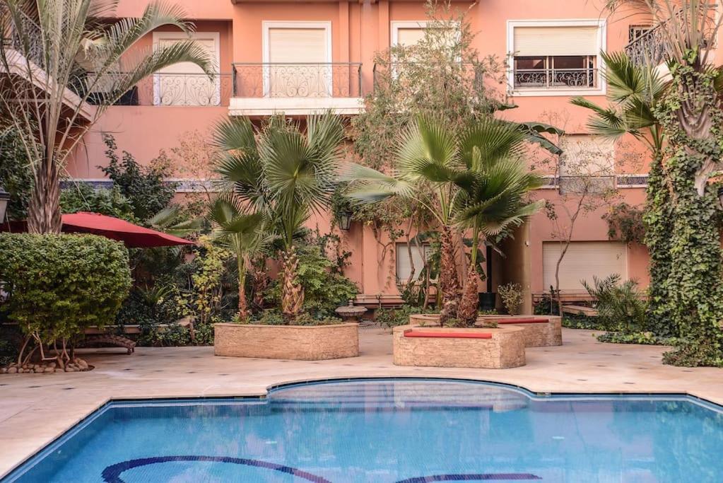 Beautiful, Great Equipped 122 M Holiday Apartment Near Majorelle Garden And Gueliz With Pool Views And A Large Balcony And Terrace Марракеш Экстерьер фото